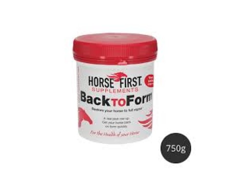 Horse First Back to Form